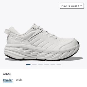 HOKA White Running Shoes